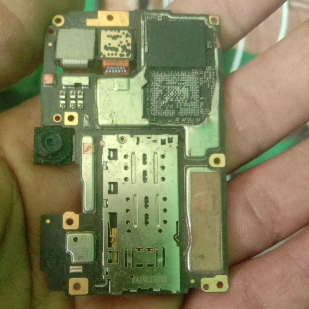 mesin Vivo y12 tanpa cpu eks hidup layar garis