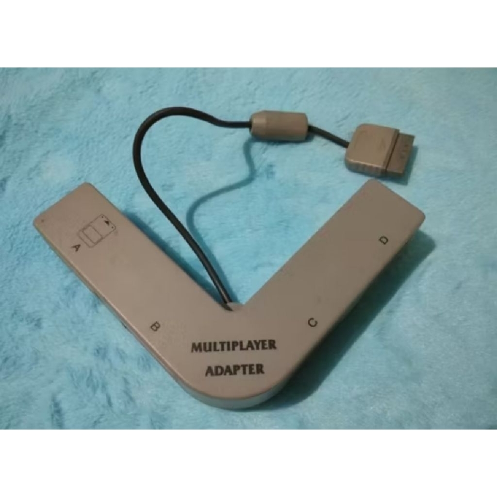 Multitap PS1 Slim One 4 Slot Stik PS1 4 Slot Memory Card Port Penghubung 4 Pemain Player Tested Lanc