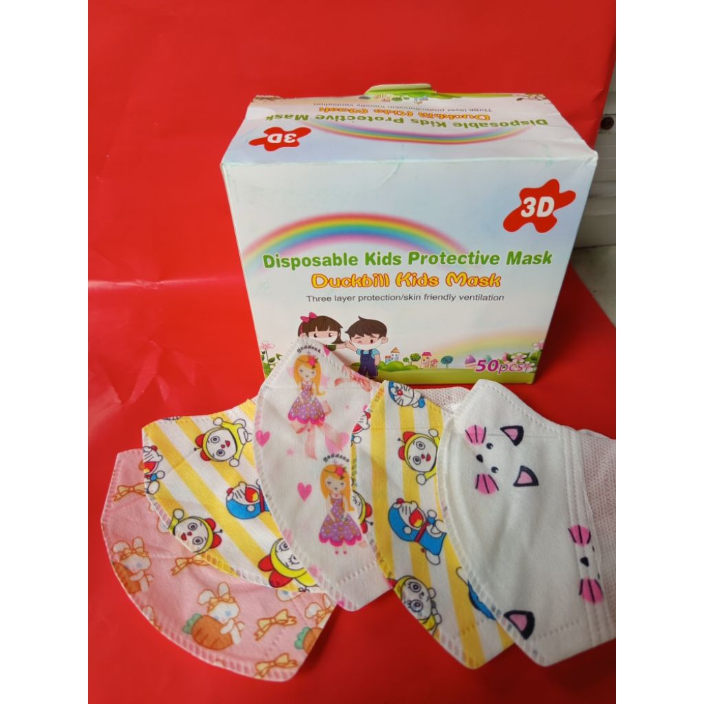 Disposable Kids Protective Mask Duckbill Kids Mask
