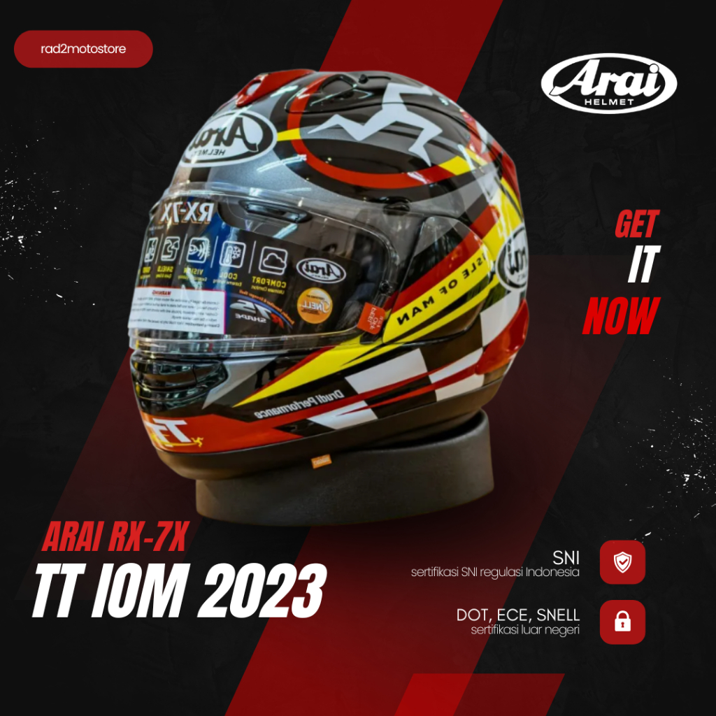 ARAI RX-7X TT IOM 2023