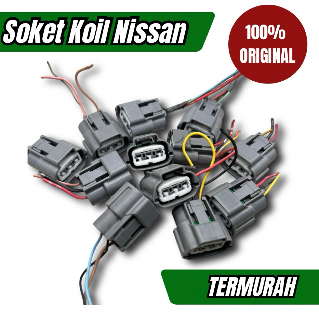Soket koil Nissan Livina Xtrail Juke Evalia Datsun go Original asli copotan mobil