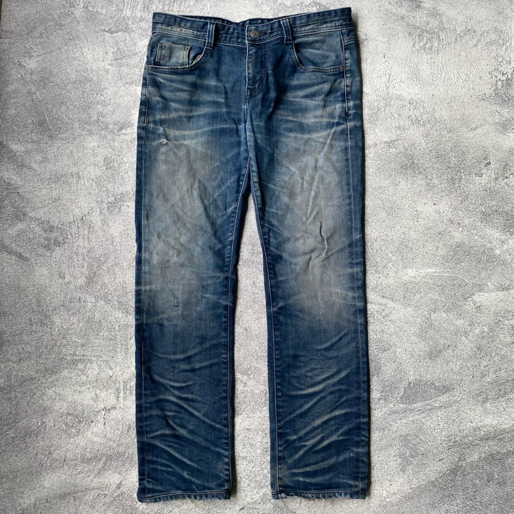 Celana Jeans Feding Custom Company Second