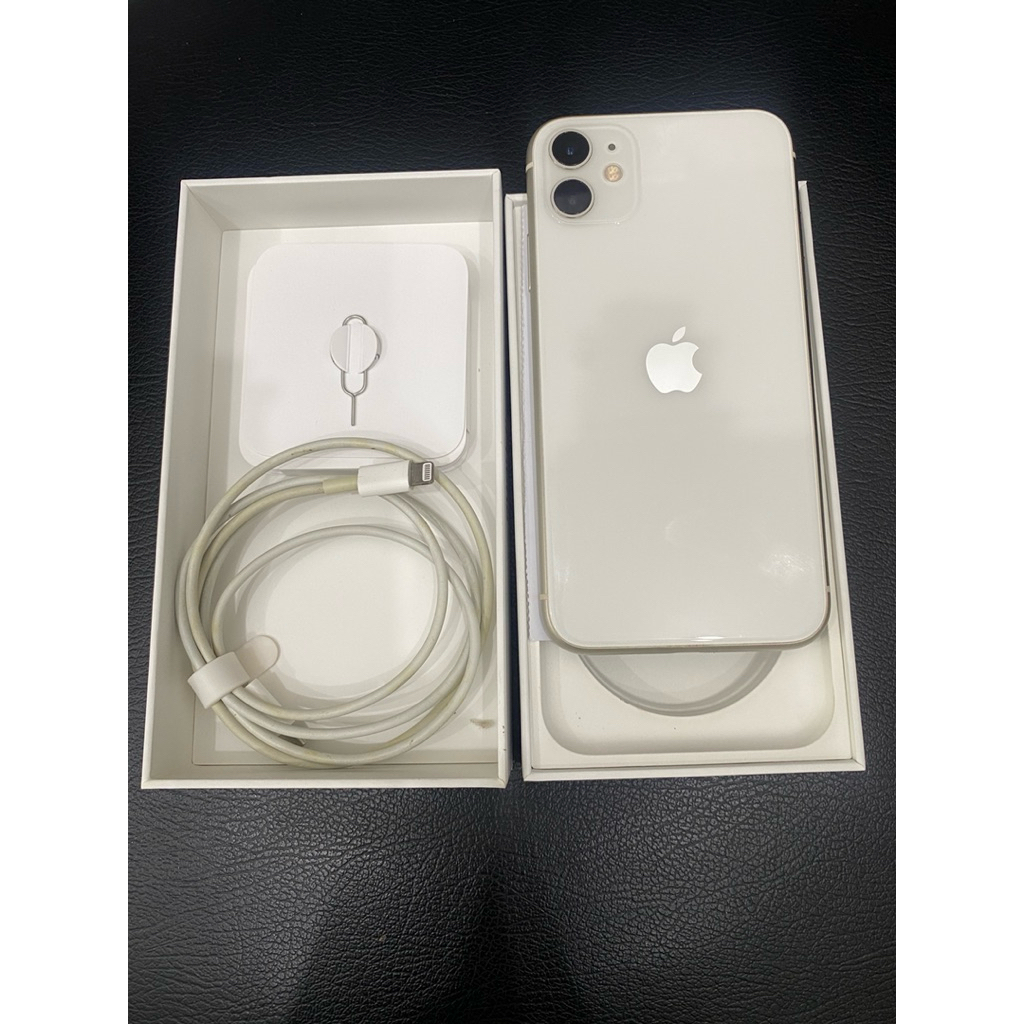 second iphone 11 128 gb putih ex ibox