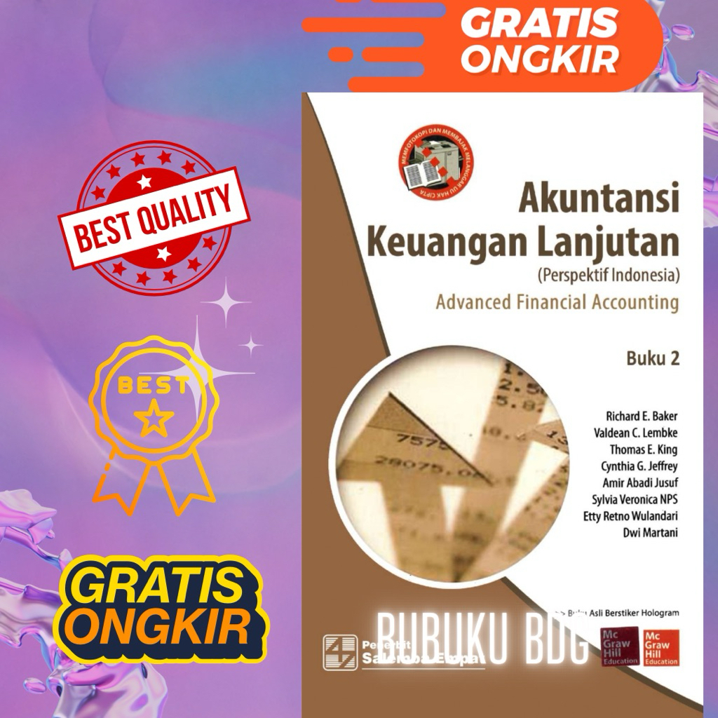 Buku Akuntansi Keuangan Lanjutan Buku 2 terlaris