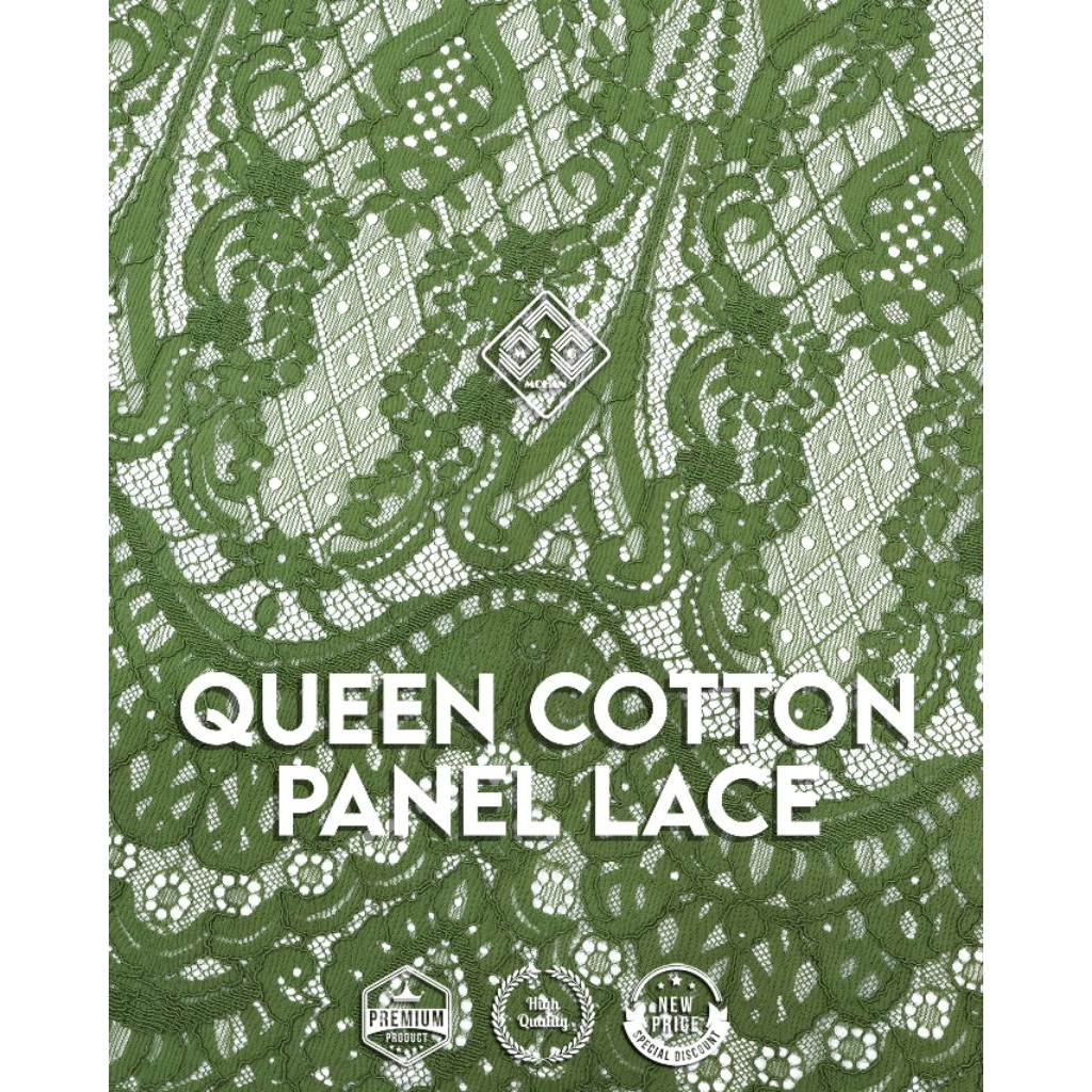 QUEEN VERONA TWOTOME METALLIC EMILY JESSELYN JOVANKA MILEA VICTORIA MELBOURNE LACE PANEL COTTON EXCL