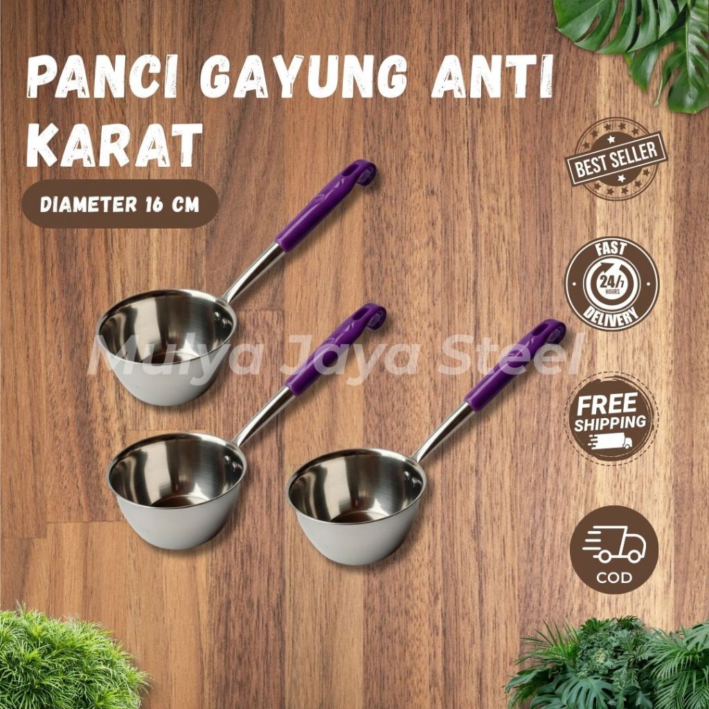PANCI GAYUNG ANTI KARAT / PANCI MINI STAINLESS UNTUK SAUS & MPASI / PANCI GAYUNG MASAK SERBAGUNA