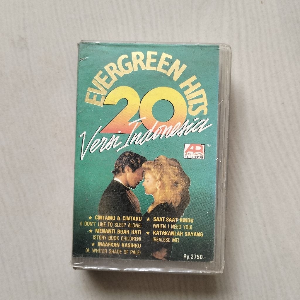 Kaset Pita Evergreen Hits - Versi Indonesia