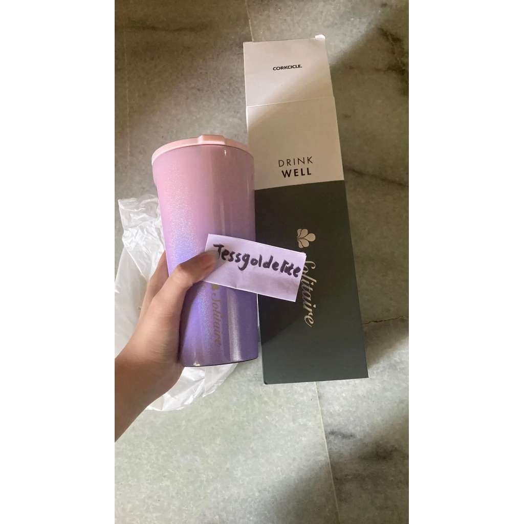 BCA solitaire corkcicle tumbler 16oz gift merchandise hadiah souvenir