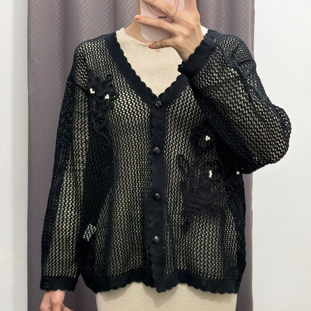 BAJU RAJUT JARING / BAJU MURAH / BAJU JARING