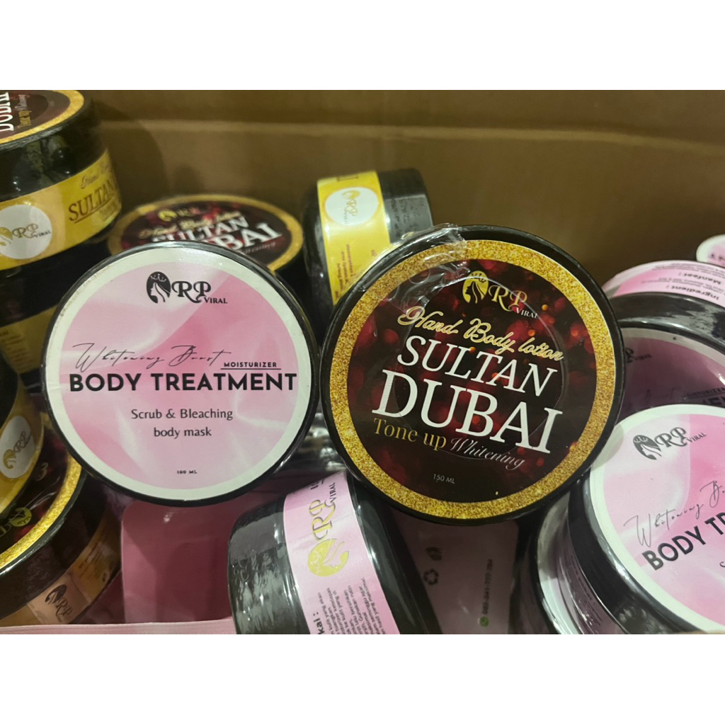 Paket Whitening Ratu Pemutih RP ( HB Sultan Dubai dan Body Treatment )
