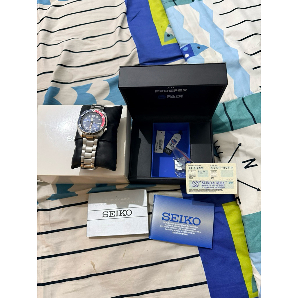 seiko turtle x padi SRPE99k1