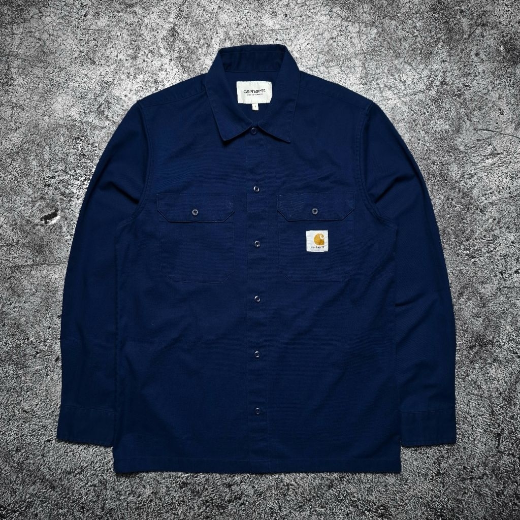 Carhartt WIP L/S Master Shirt - Dark Navy