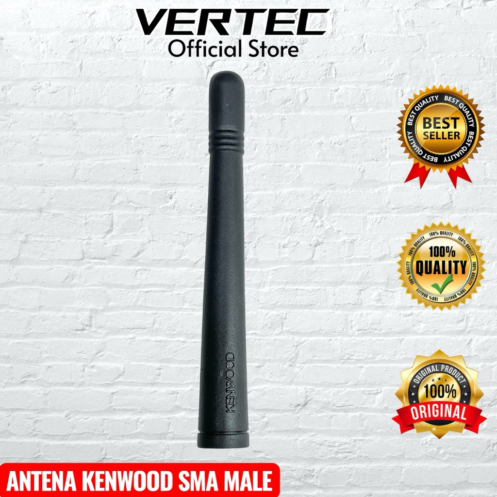 Antena HT Kenwood VHF 136-174Mhz Sma Male Compatible Firstcom FC27 FC07 FC 27 07 Skymax Sky Max SK27