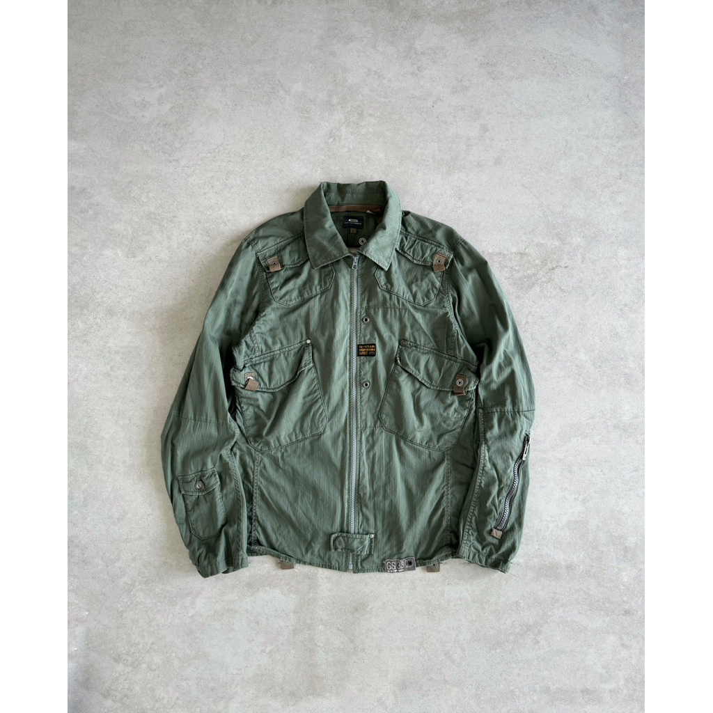 Gstar Raw Japan Parka Avant MultiPocket Y2K