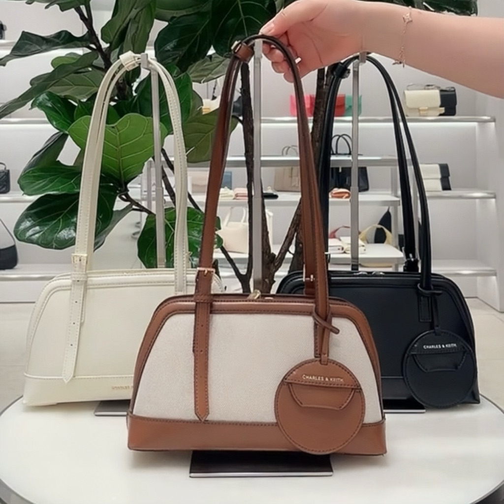 CK Enola Elongated-Handle Bag