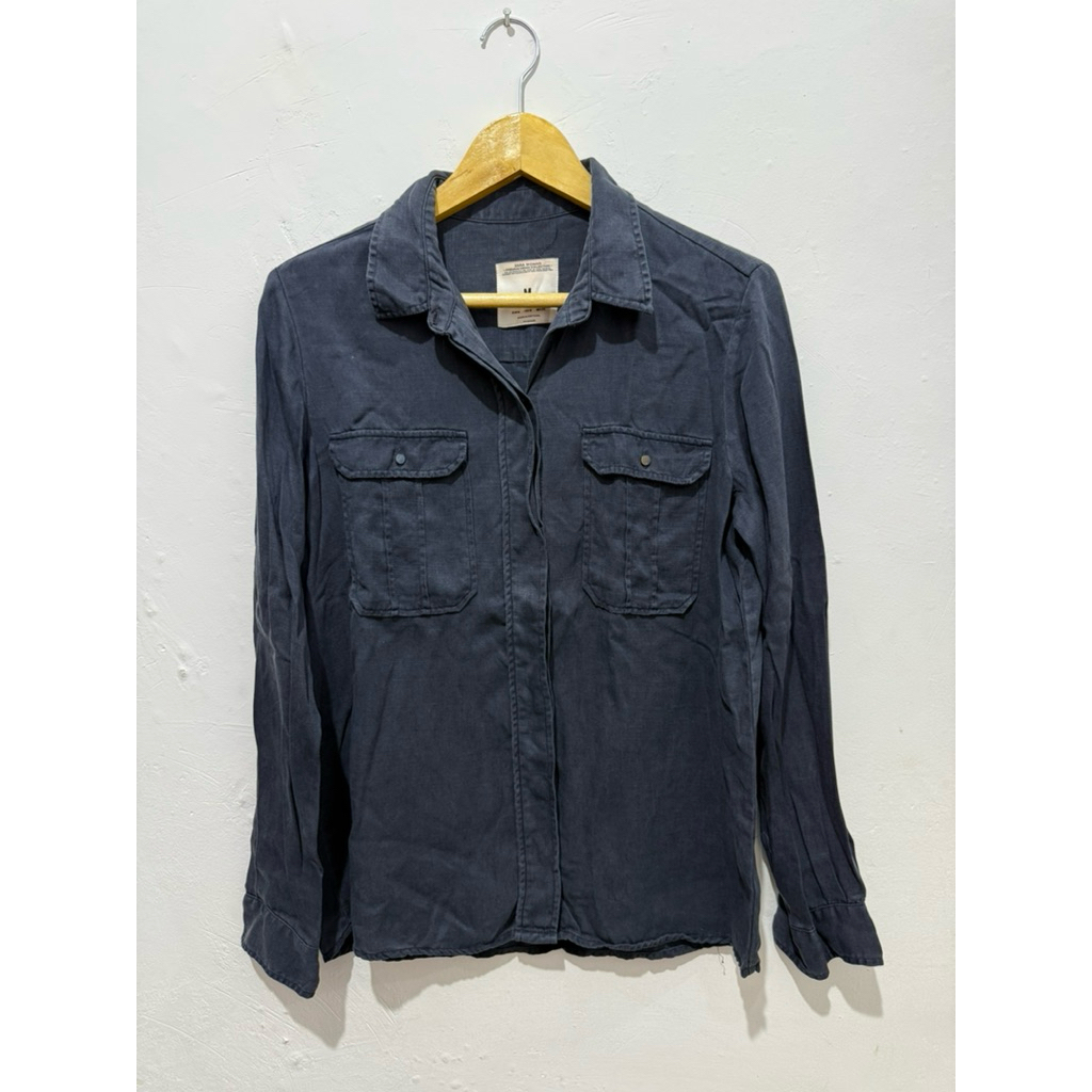 Premium denim shirt / overshirt zara