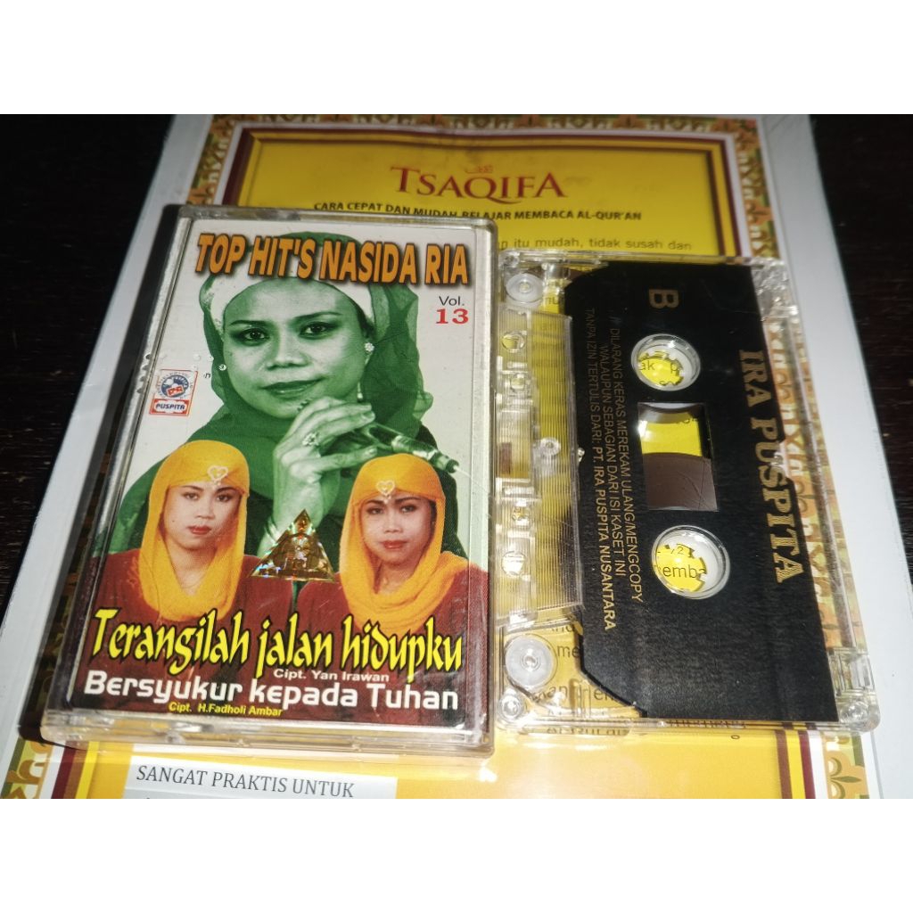 Kaset pita Harga satuan kaset Nasida Ria - Top Hits ,Vol 13,Vol 11-15,Vol 16,,Vol 21,Vol 9,Vol 4