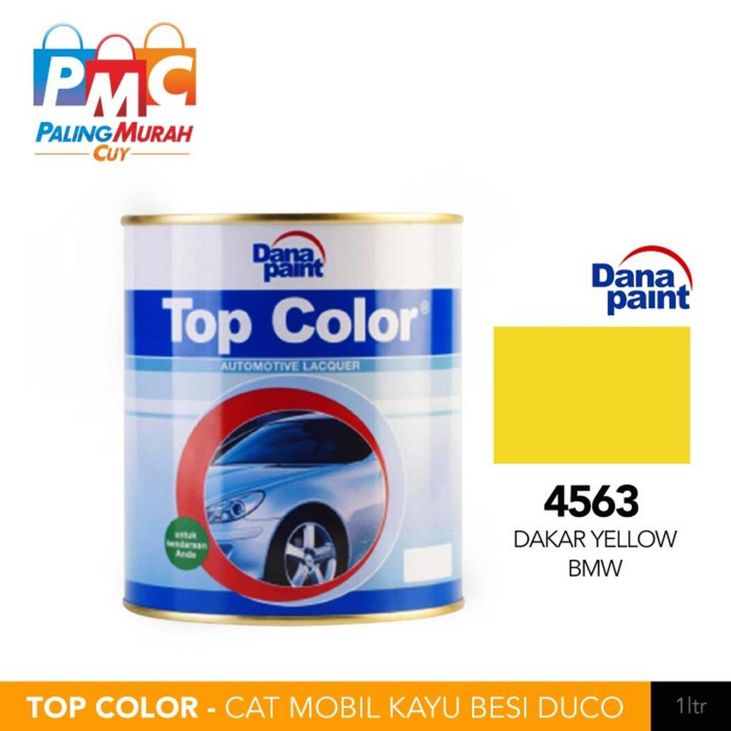 TOP COLOR DAKKAR YELLOW BMW 222-4563 / CAT DUCO KUNING CANTER TOPCOLOR 4563