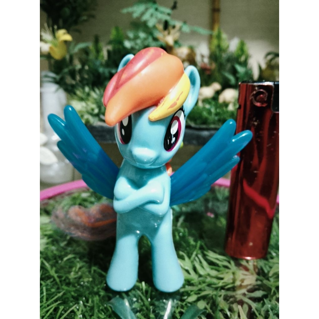 mainan action figure kuda pony bekas baik