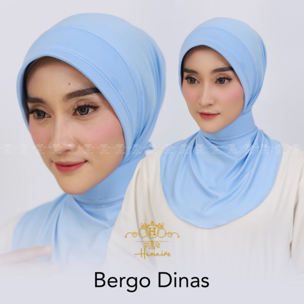 hijab instan bergo dinas