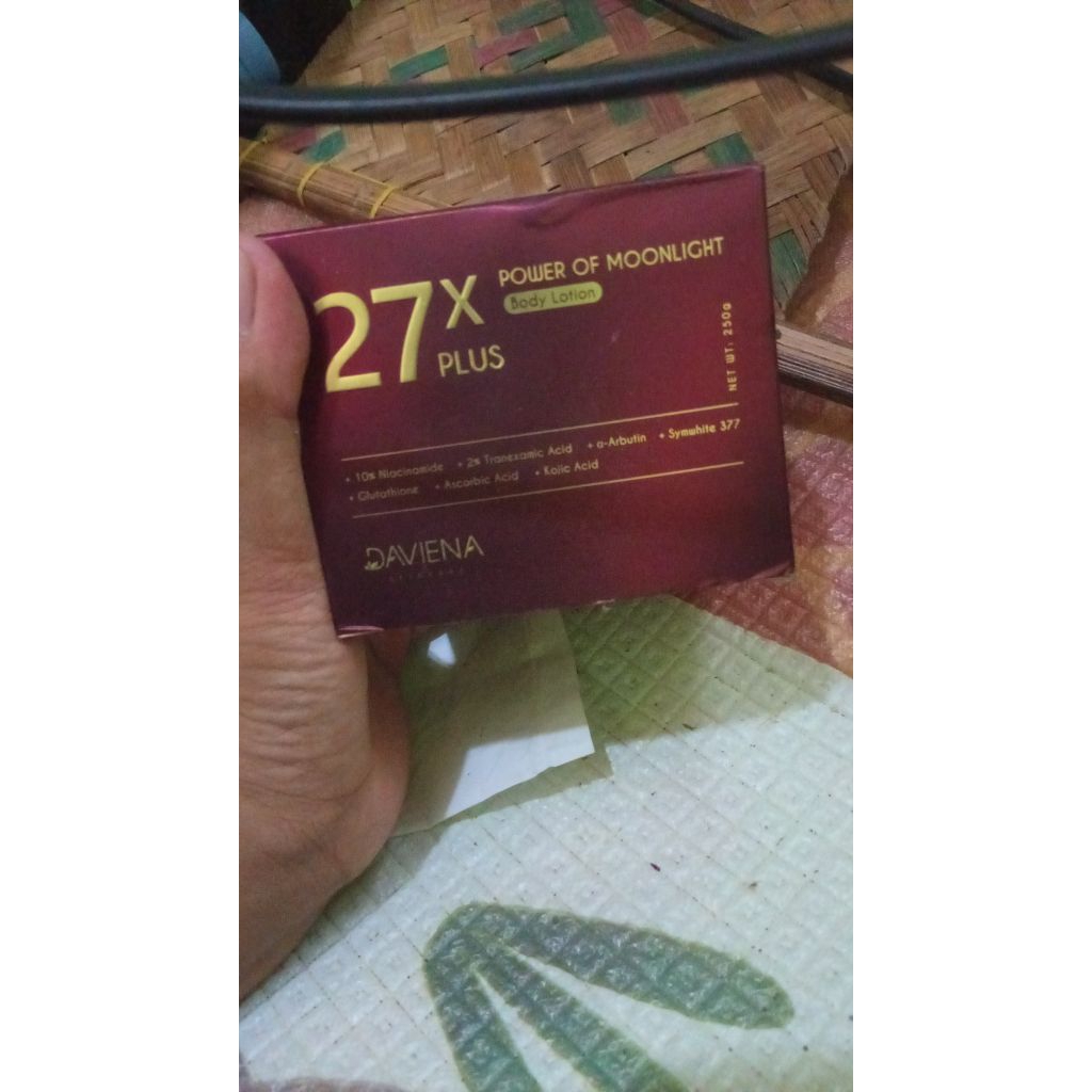 Hb dosting daviena skincare preloved