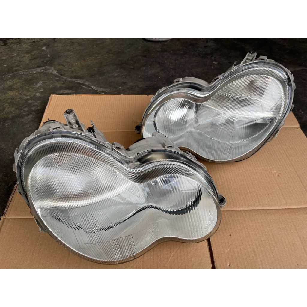 headlamp lampu depan mercedes benz w203 original