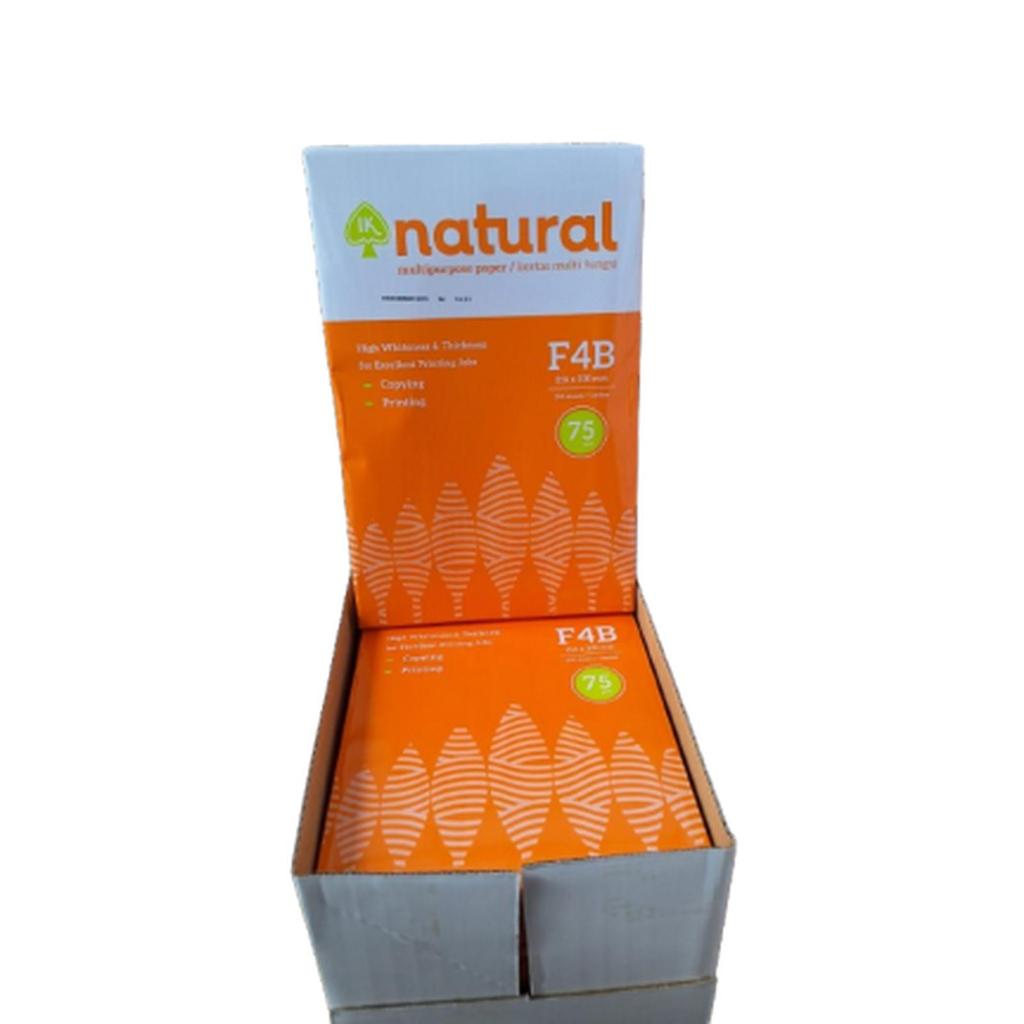 KERTAS F4 75 NATURAL