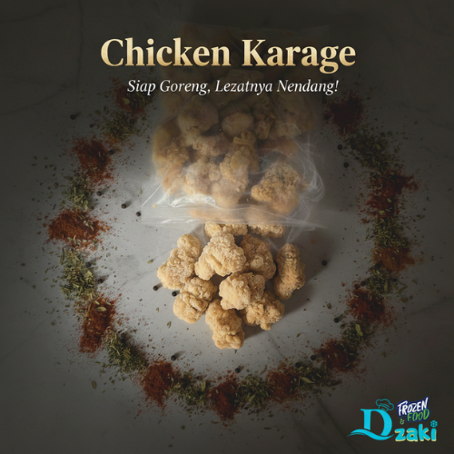 PREMIUM CHICKEN KARAGE SPICY WINGS PHD CHICKEN BITES TANPA PENGAWET