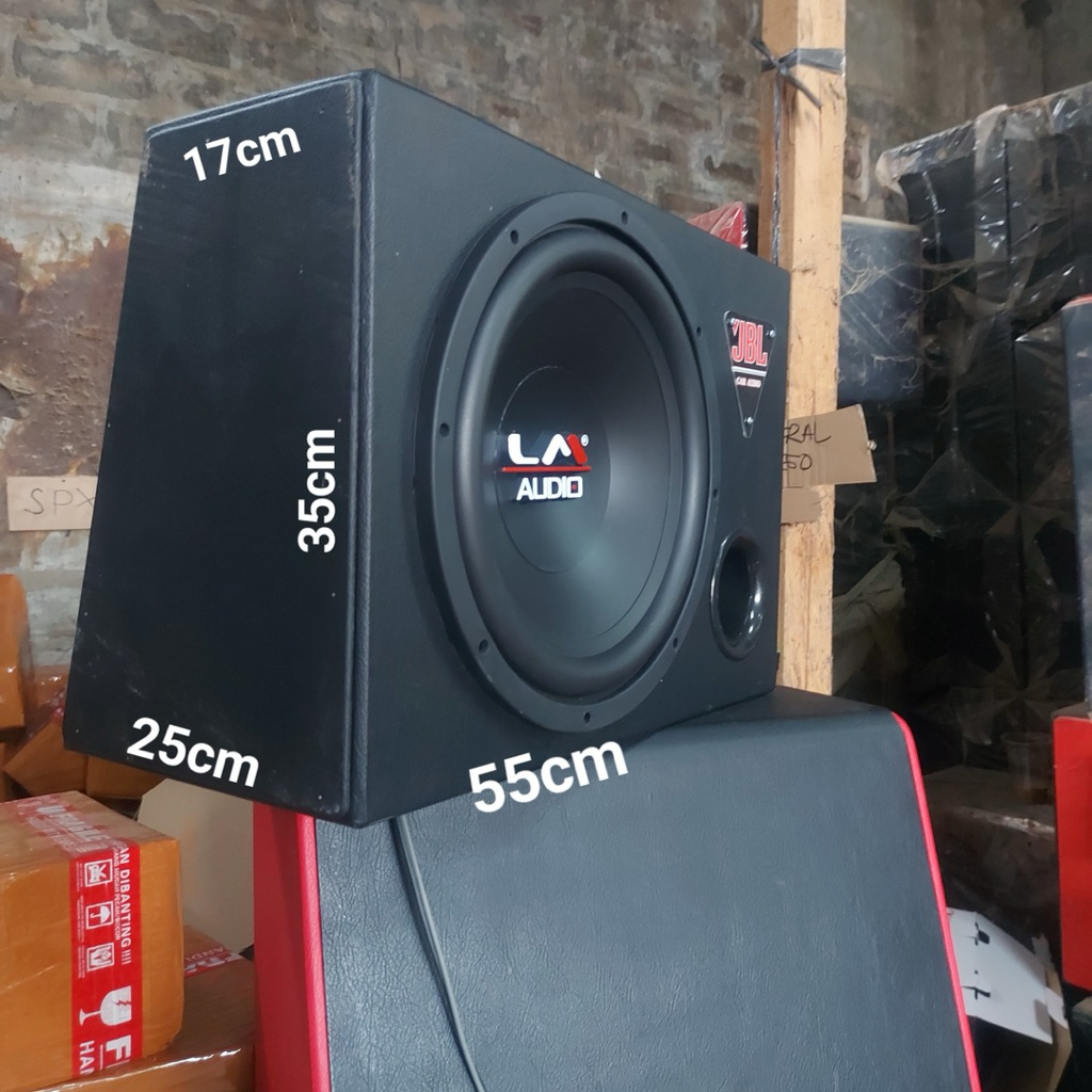Speaker PASIVE Box + Subwoofer 12inch LM 12JJ (mobil) Universal