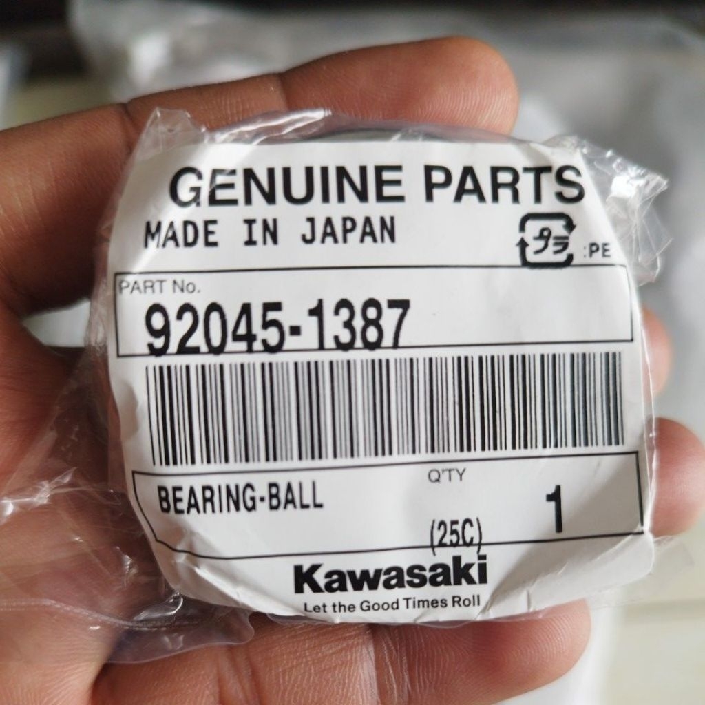 bearing ball ukuran 6205 ninja ZX original Kawasaki jepang