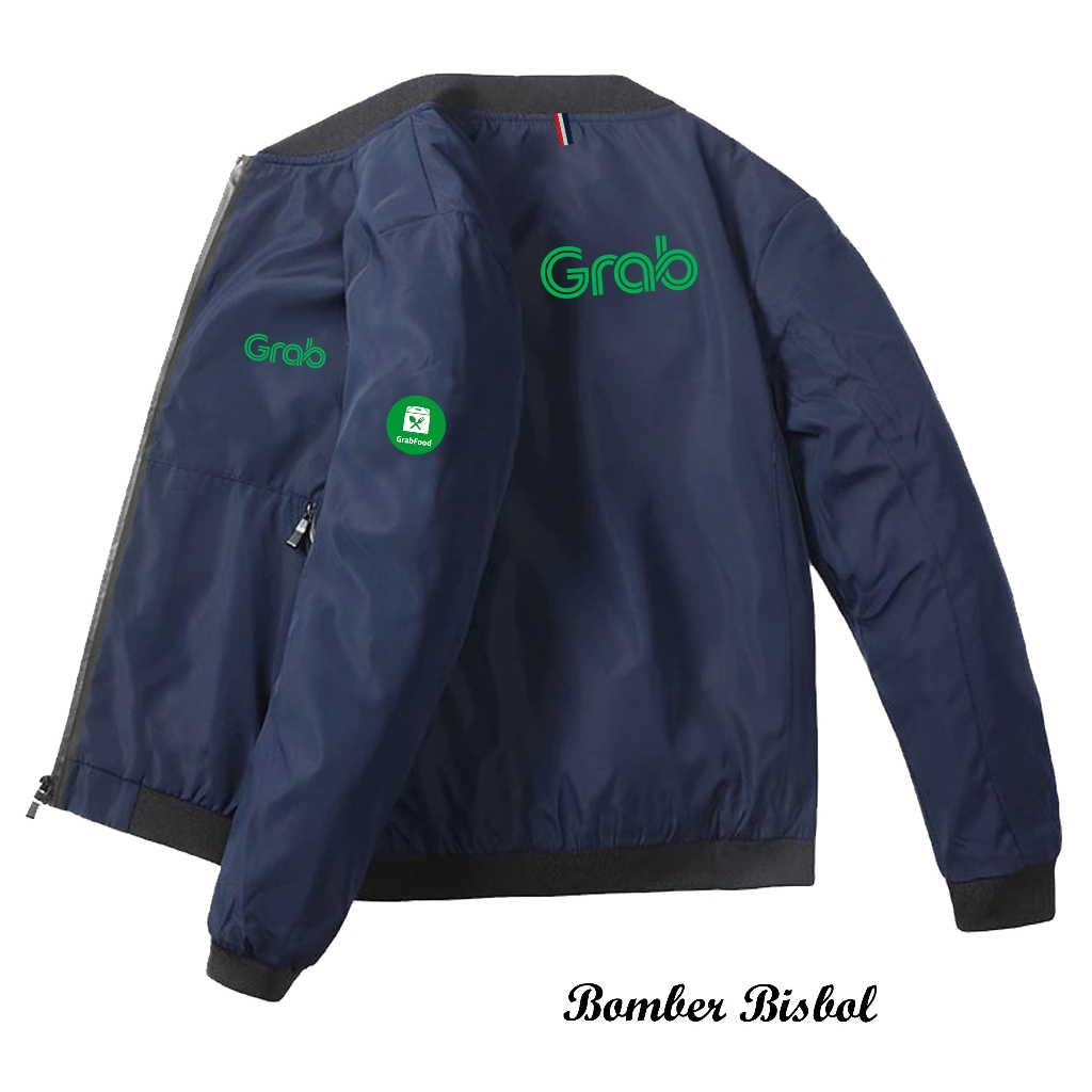 Jaket Pria | Jaket Grab Driver Ojek Online | Jaket Ojol Grab Original
