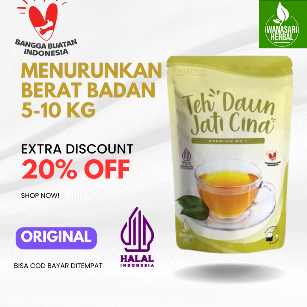 TEH DIET PELANGSING DETOX PELUNTUR LEMAK BADAN HERBAL ALAMI /SLIMMING TEA JAMU OBAT DIET AMPUH LANGS