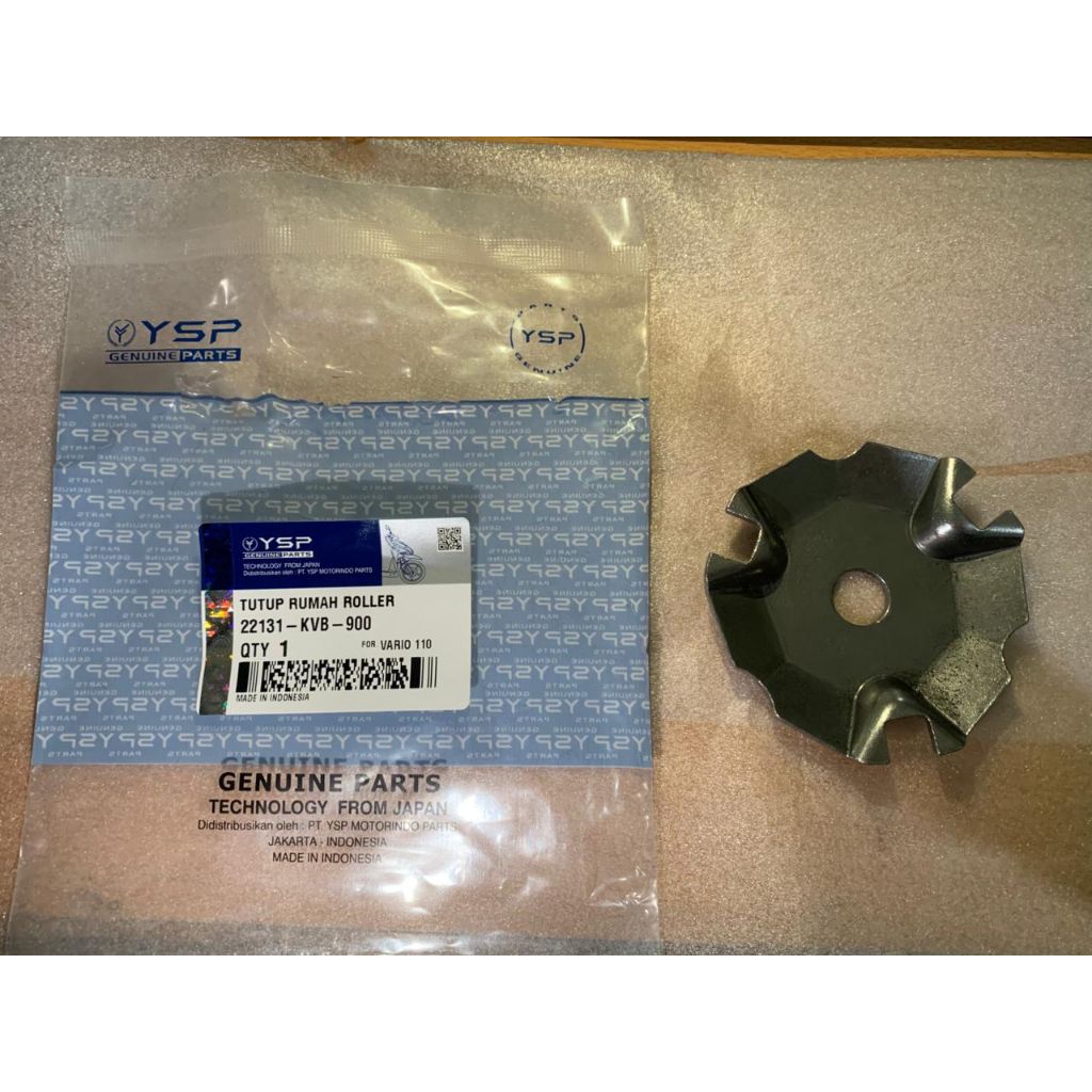 GROSIR (YSP) Plat / TUTUP Rumah Roller Vario 110 KVB 2006-2019 / Beat fi / Beat pop 2014-2019 / Beat