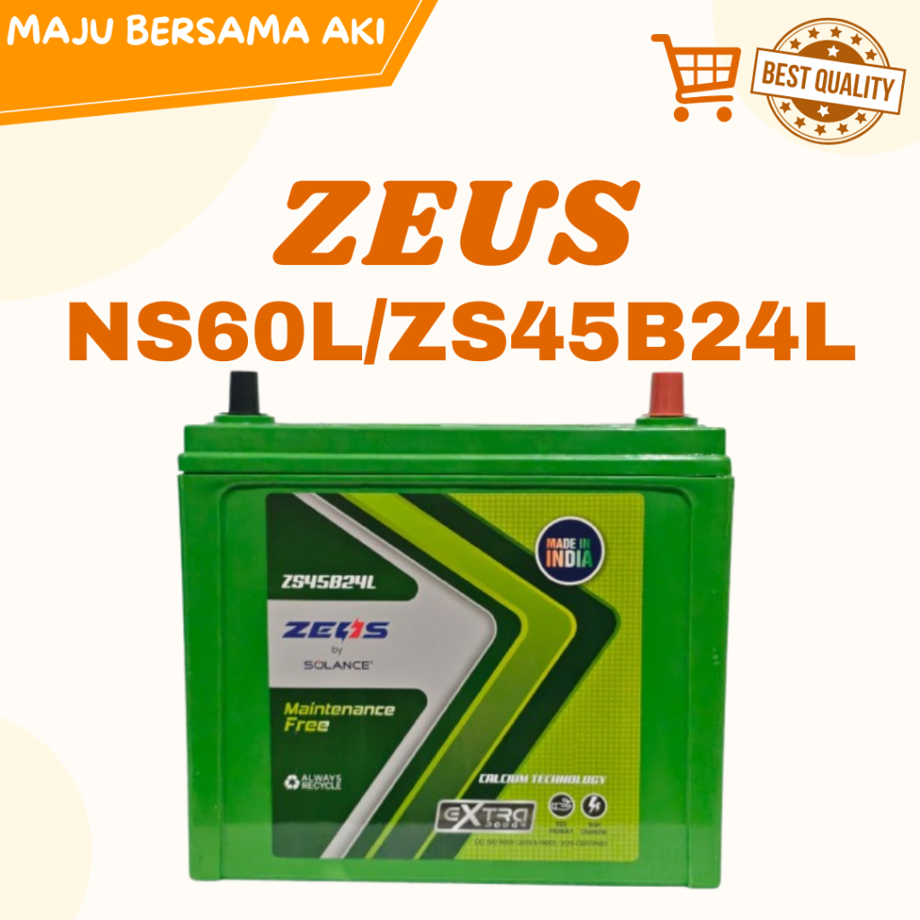 Aki Mobil Nissan Grand Livina ZEUS NS60L Aki Kering
