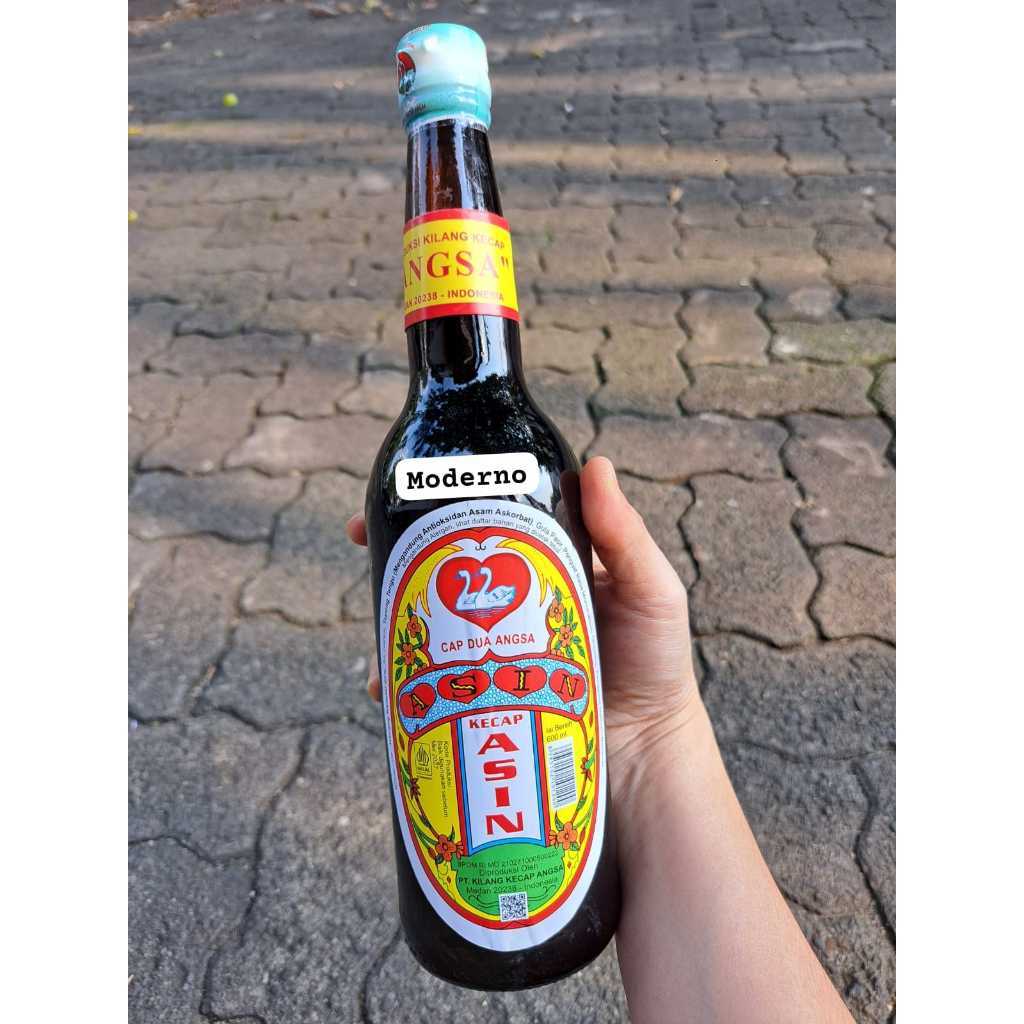Kecap asin cap hati angsa 600ml - angsa kecap asin 600ml - kecap angsa