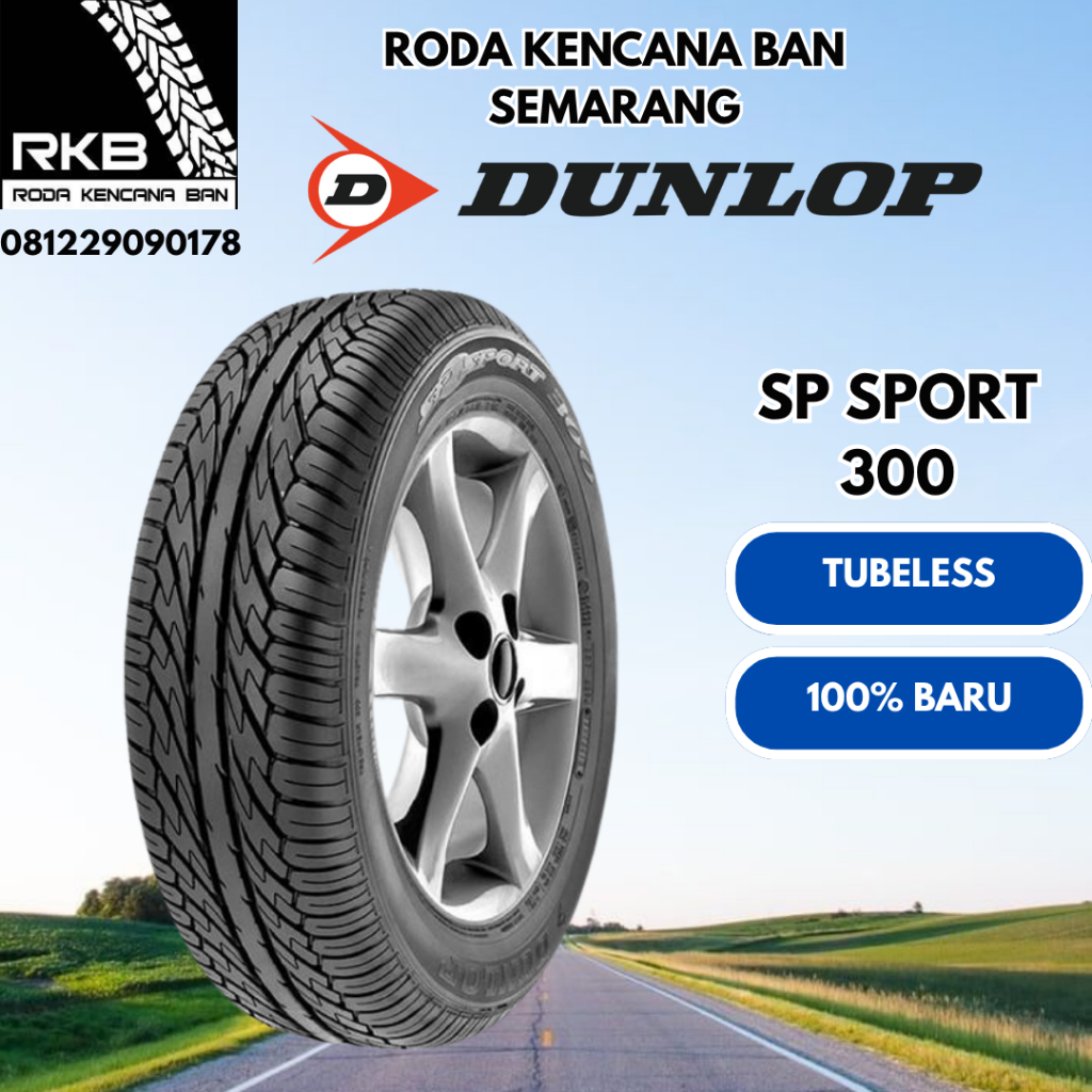 185 65 R15 - Dunlop SP300 size 185/65 R15 Ban Mobil Livina Veloz Ertiga Freed, Veloz, Xpander