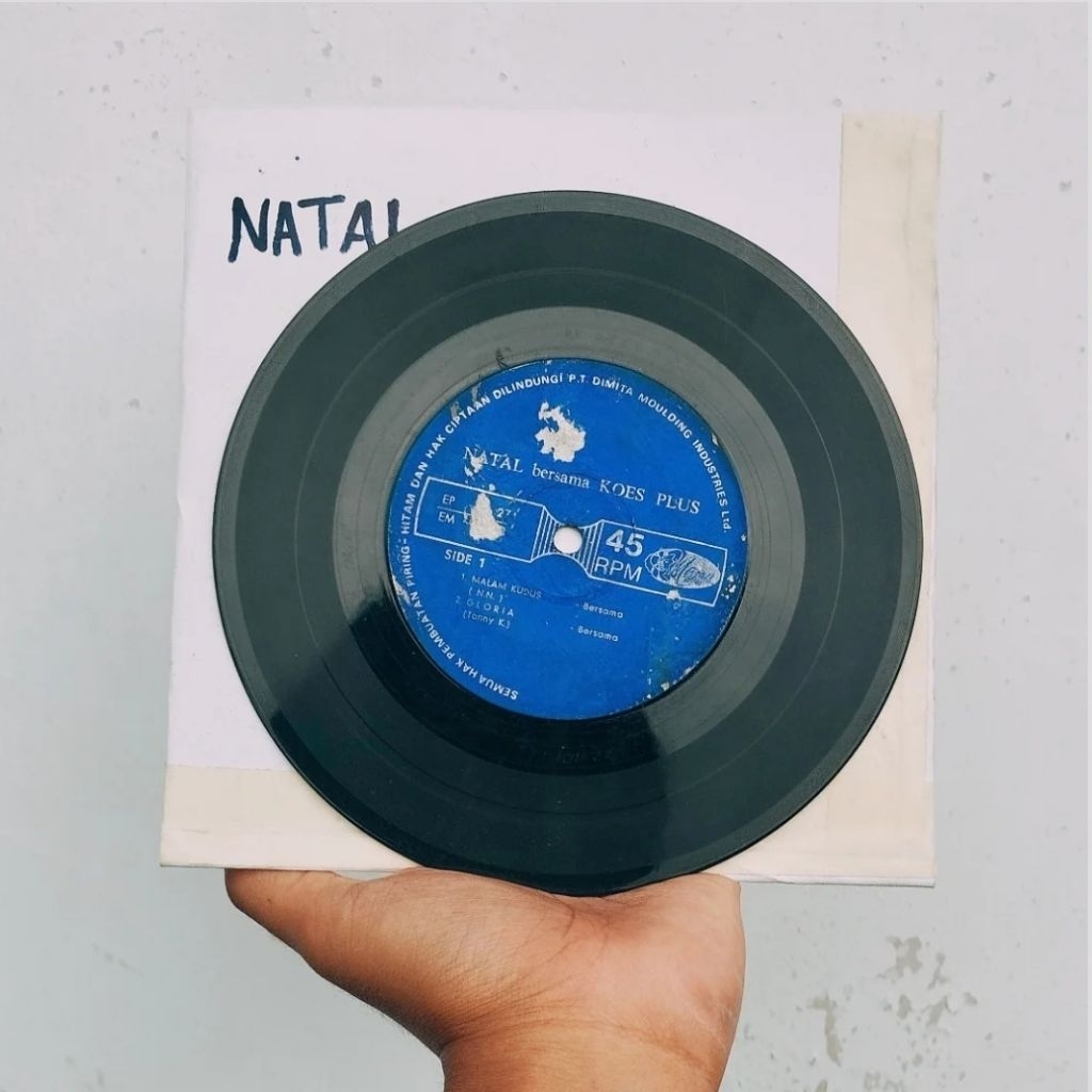 Vinyl/Piringan Hitam Natal Bersama Koes Plus