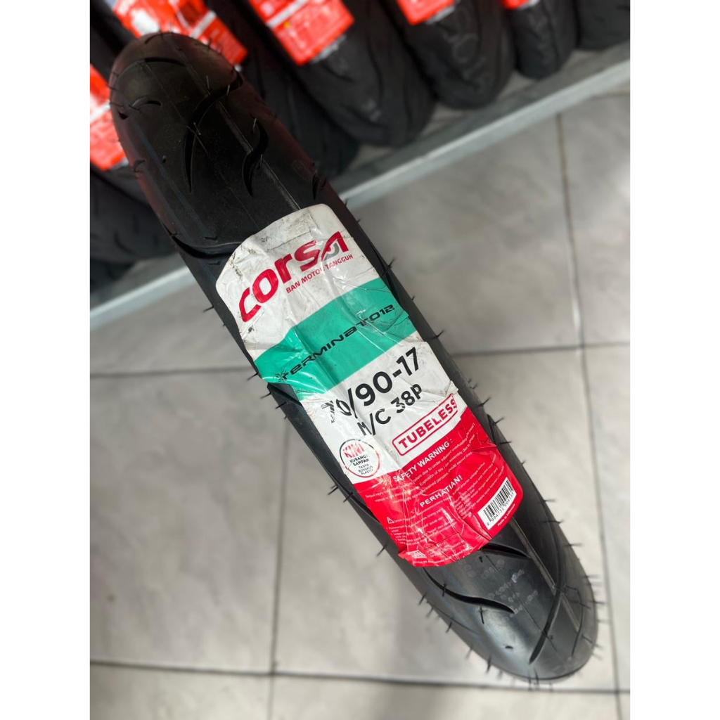 Ban Motor Tubeless Corsa Terminator 70/90-17 – Ring 17