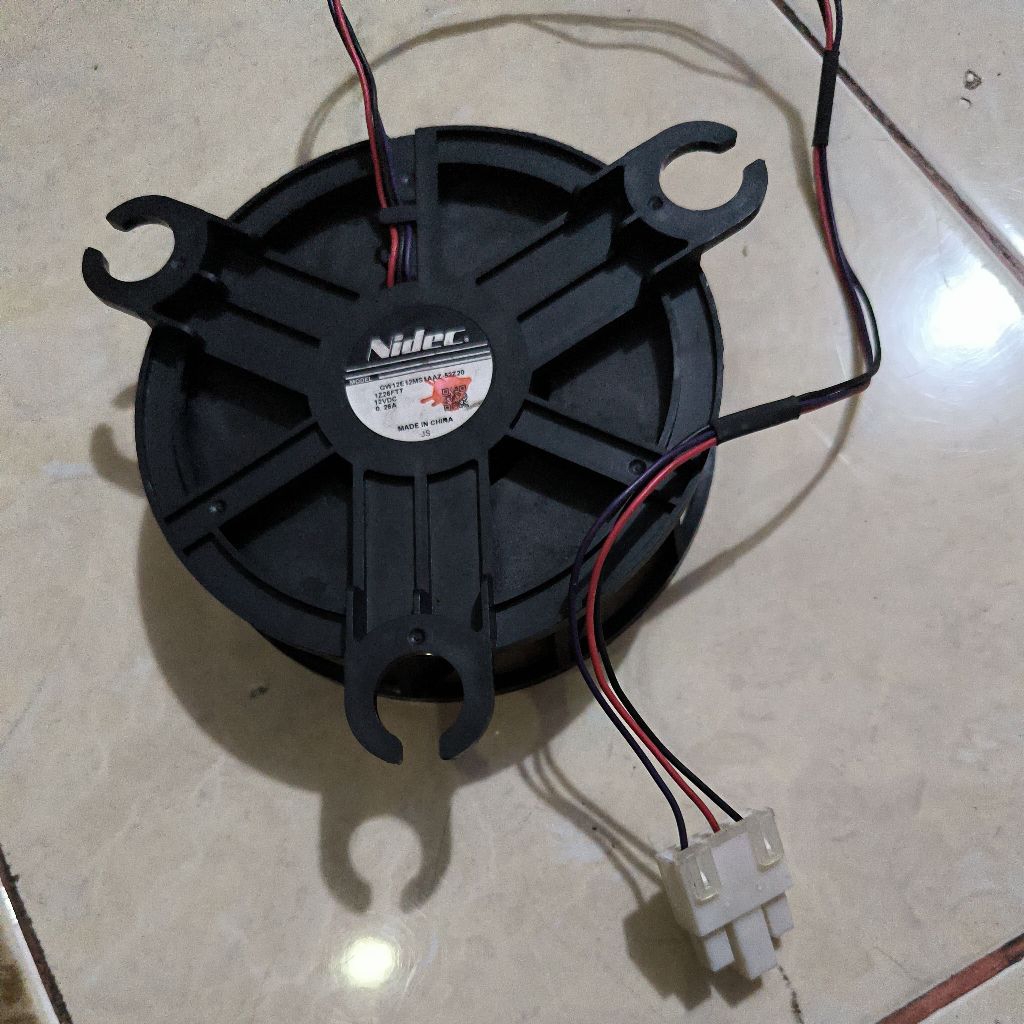 KIPAS KULKAS NIDEC GW12E12MS