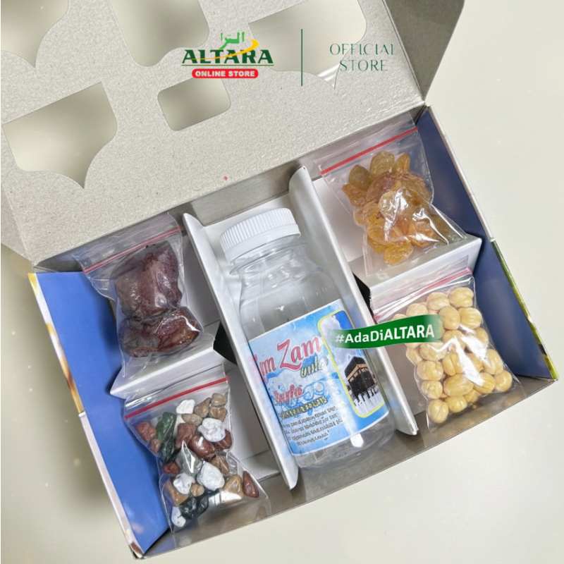 Paket Oleh-oleh Haji Umroh Hemat Box Gift Oleh-Oleh Haji Umroh Lengkap