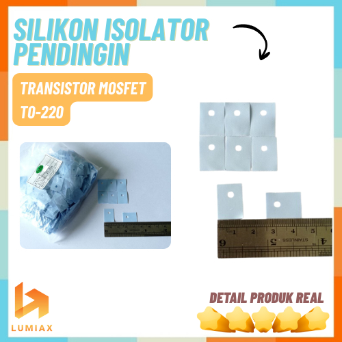 TO-220 TO220 Silikon Isolator pendingin Silicone Transistor mosfet regulator