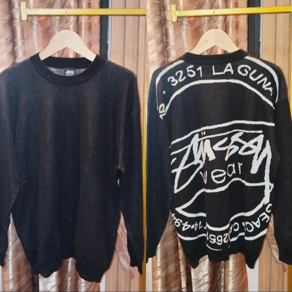 Sweater pria & wanita import, rajut halus