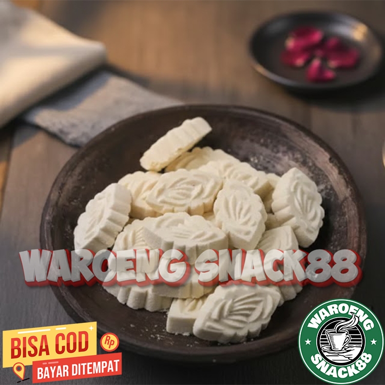 Kue Satu Kacang Ijo 500GR Murah / Kue Satu Kacang Hijau 250GR Khas Betawi Jakarta / Kue Jadul Manis