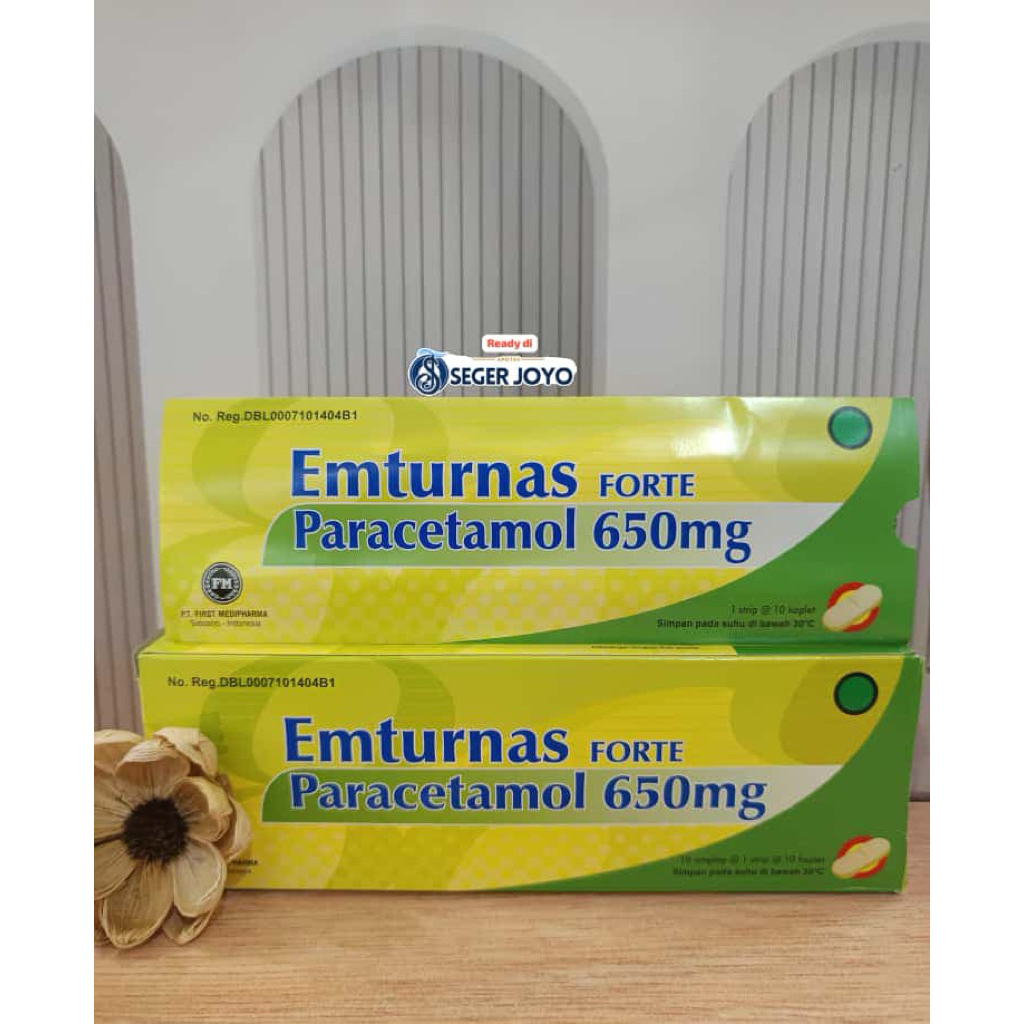EMTURNAS FORTE (Paracetamol 650 mg - Strip)