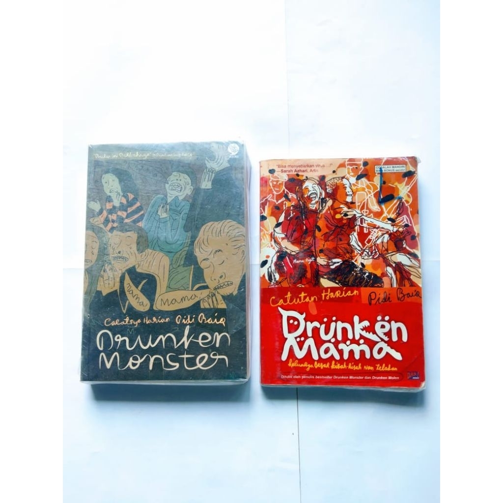 Paket 2s Buku Novel Karya Pidi Baiq, DRUNKEN MONSTER & DRUNKEN MAMA