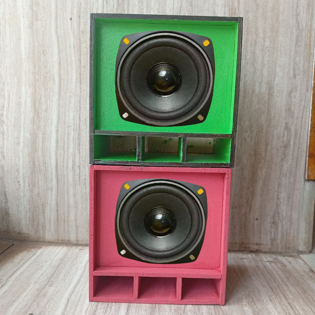Box miniatur sound system 3 in