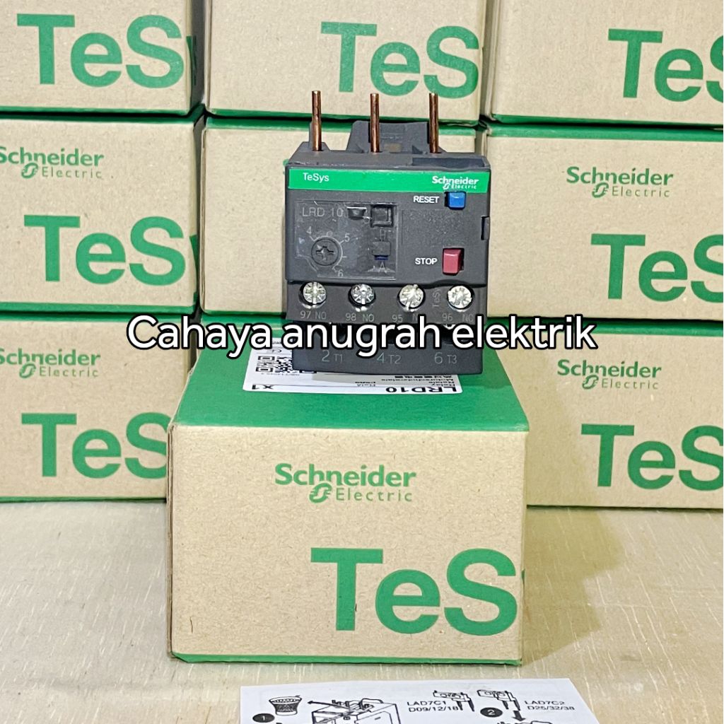 Thermal overload Schneider LRD10 / Thermal overload relay LRD10 LRD 10 Original