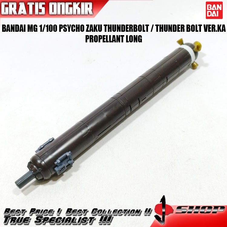 BANDAI MG 1/100 PSYCHO ZAKU THUNDERBOLT / THUNDER BOLT VER.KA PROPELLANT LONG MG2062