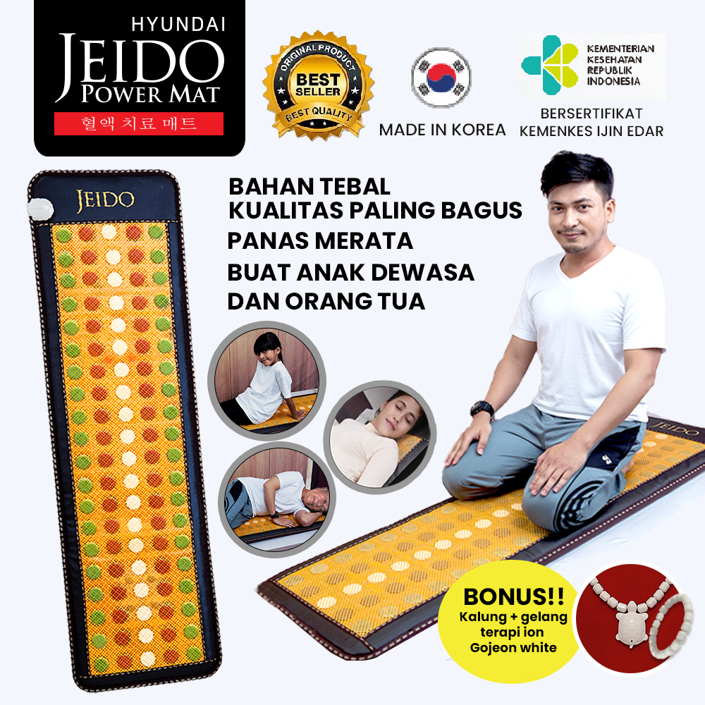 MATRAS JEIDO Matras terapi kesehatan korea 100% Asli Korea