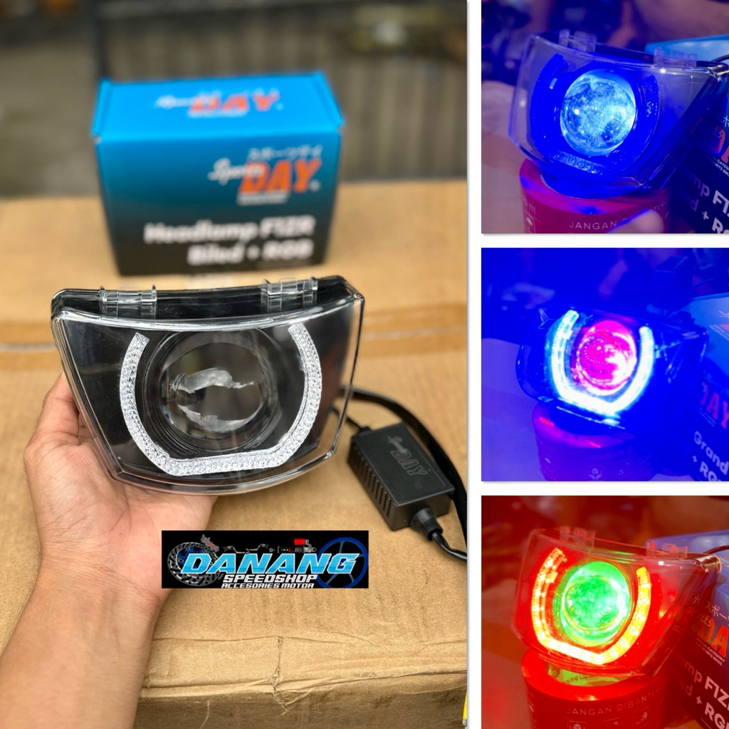 Lampu Biled Billed Set Reflektor Fiz r Vega R Lama Force 1 + RGB Sports Day Biled